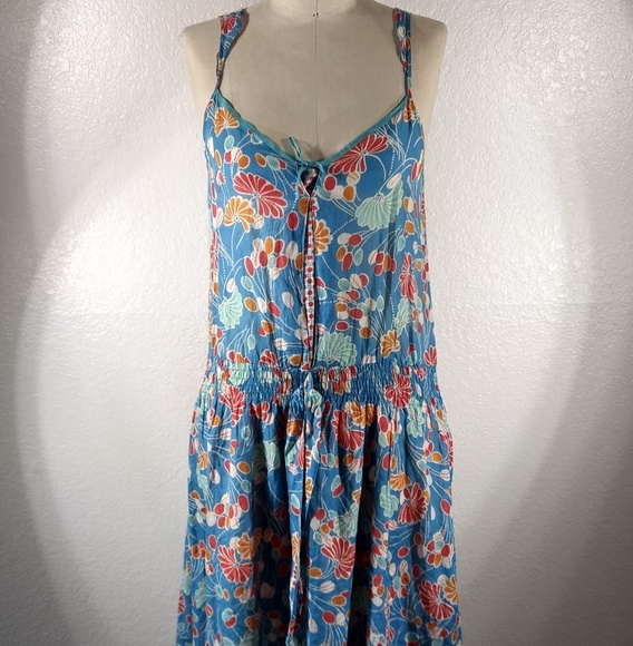 Johnny Was Yellowfield 8 Tie Moonbeam Garden Dress XS NWOT - Picture 2 of 8
